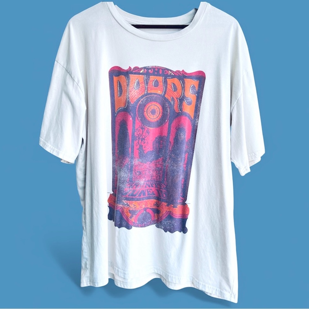 Doors T-Shirt with Colorful Print